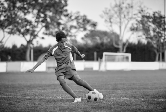 Soccer B&W