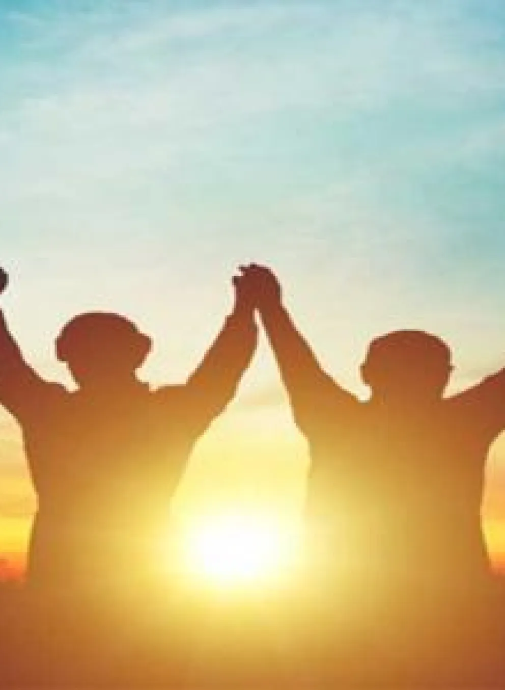 uplift communities hands raised