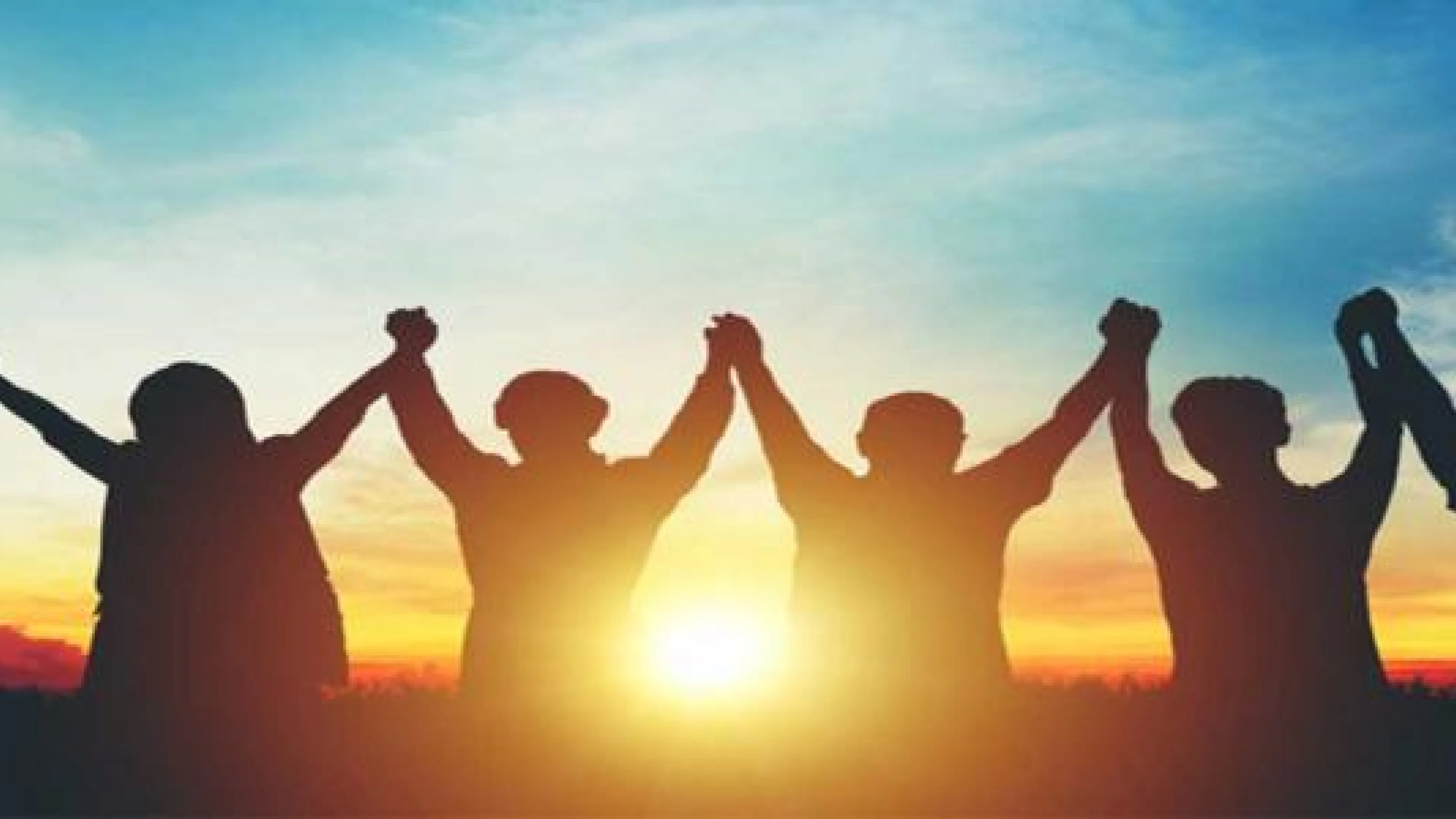 uplift communities hands raised