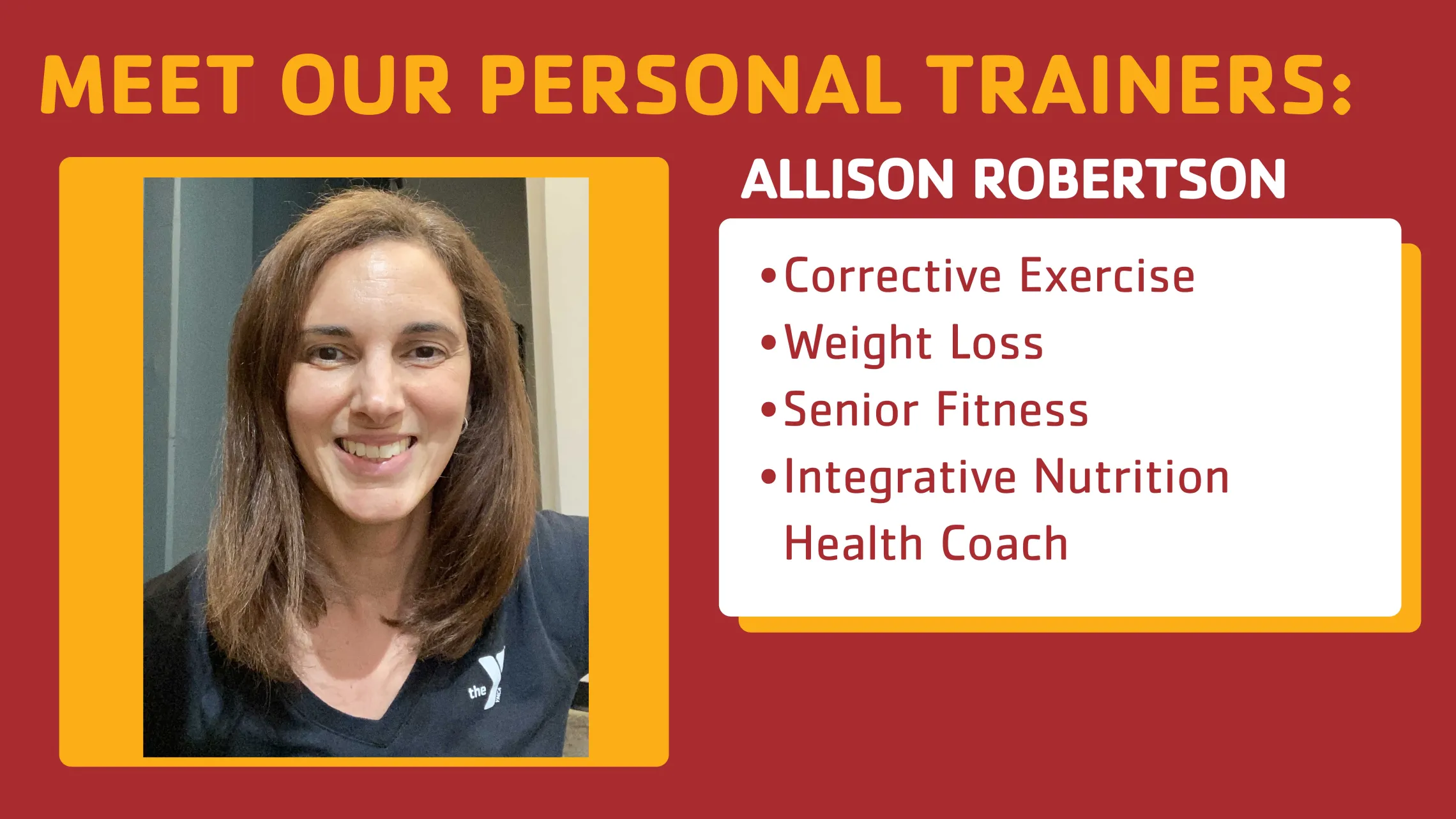 Allison Personal Trainer YMCA Aurora