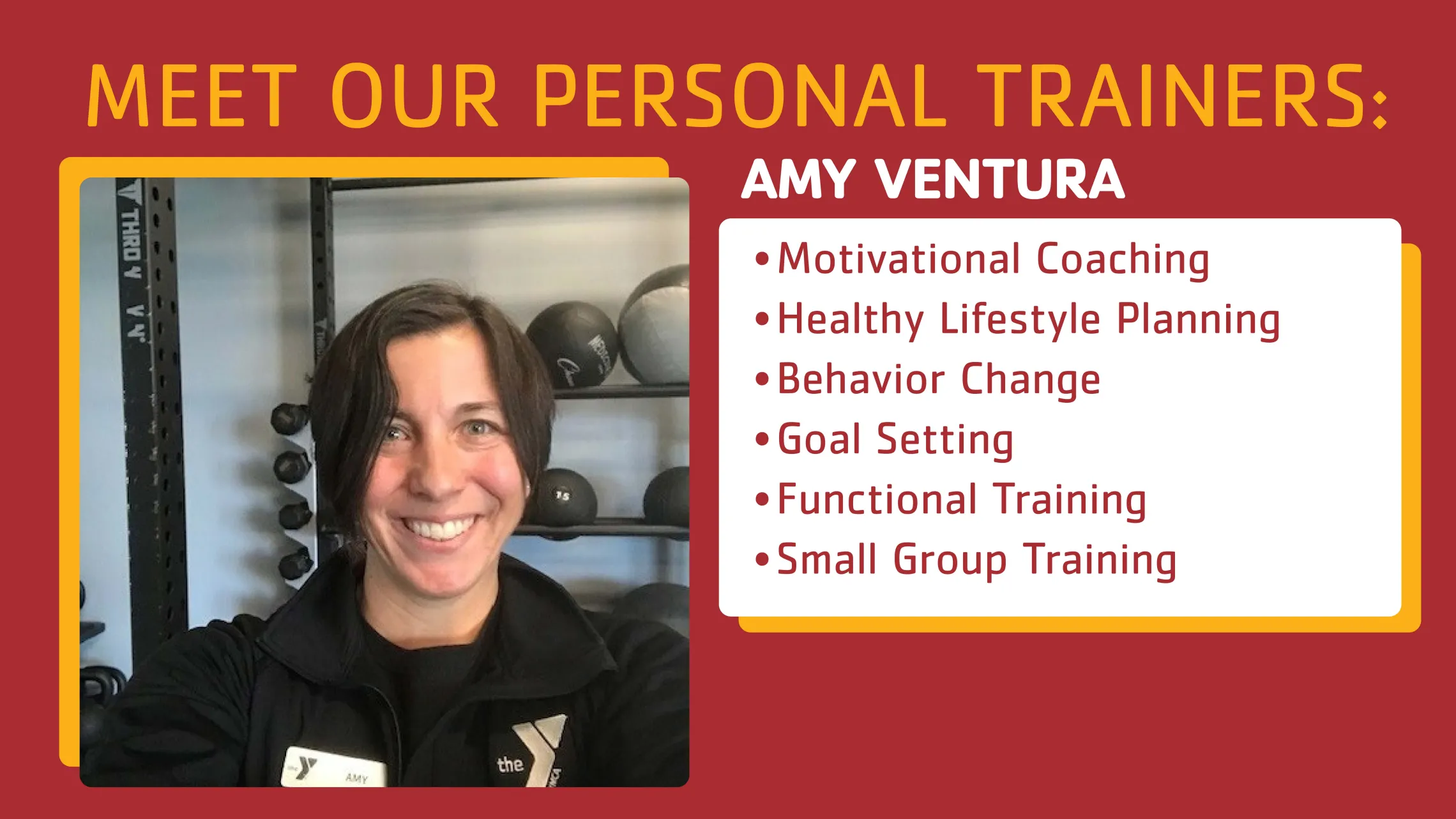 Amy Personal Trainer YMCA University Hills Schlessman