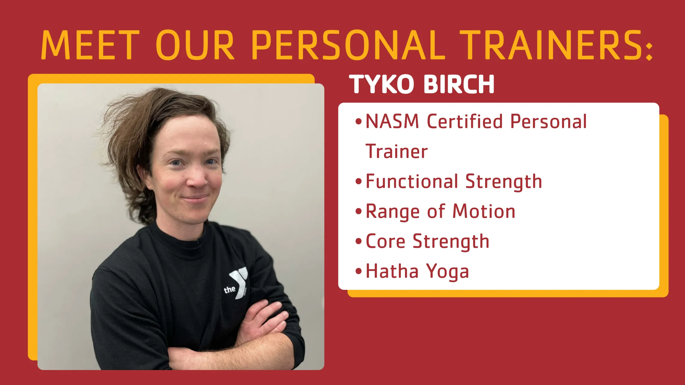 Tyko Personal Trainer YMCA Arvada