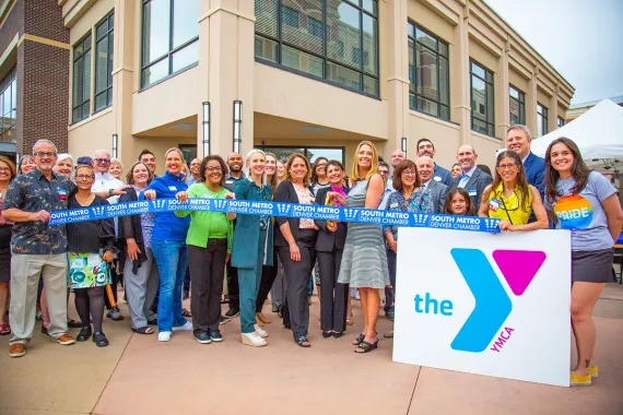 Centennial Center of Generations Ribbon Cutting June 2023 Denver YMCA