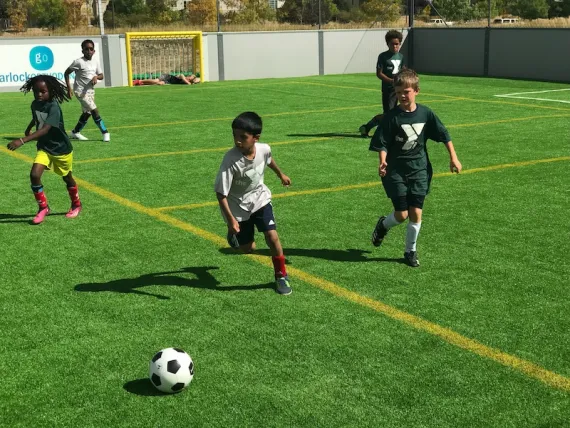Urban Soccer Pitch at The Aurora YMCA