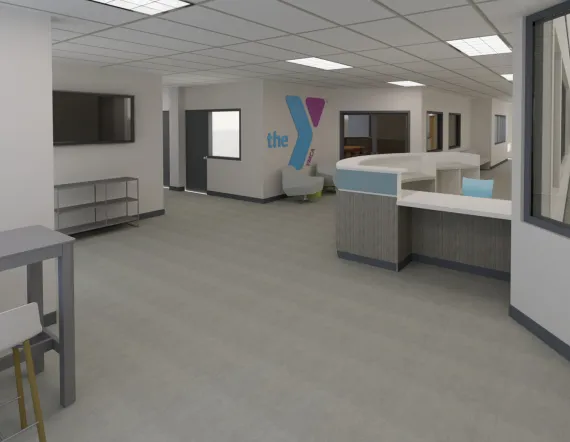 SW YMCA Reception