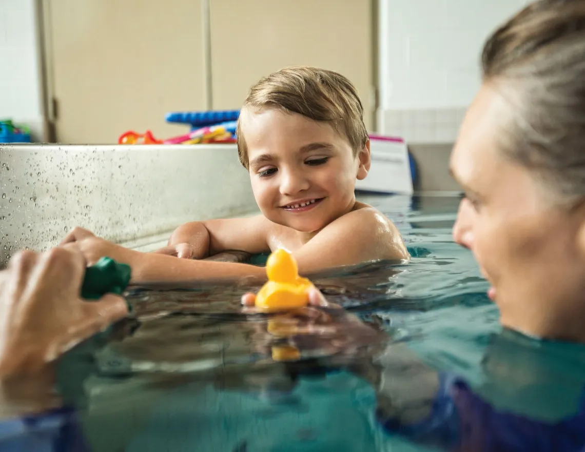 Swim Lessons at the  Denver YMCA