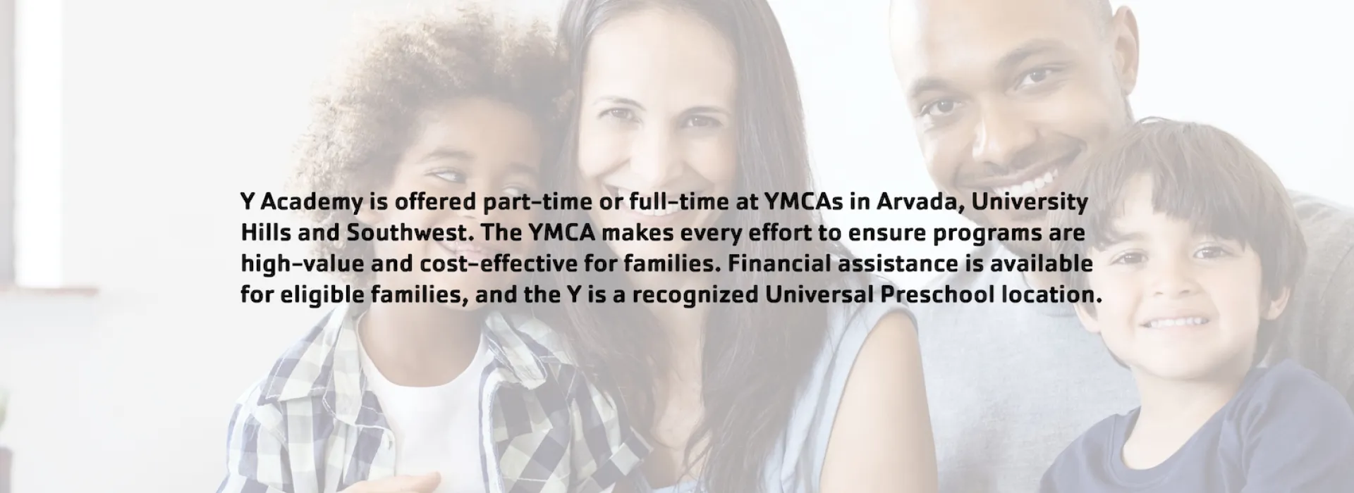 convenient and affordable Y academy denver